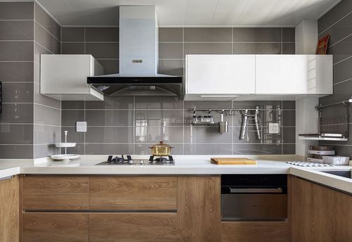 现代风格房屋家庭厨房收纳柜装修图装信通网效果图