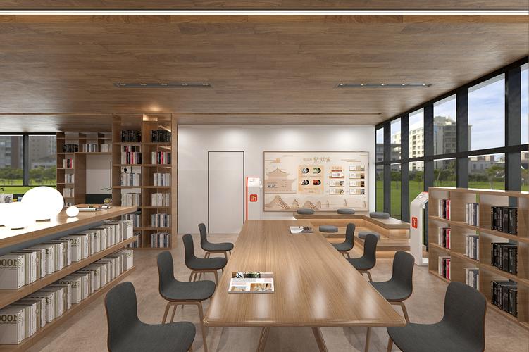 社区书房|空间|商业空间设计|怪味豆22原创作品