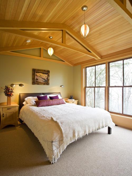 卧室木质吊顶设计