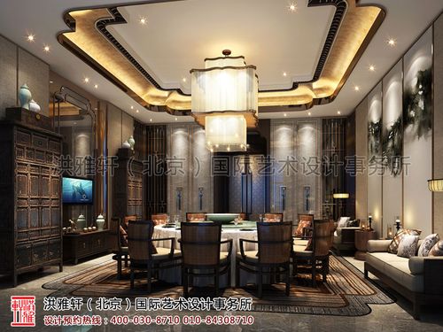 分享重庆酒店餐厅新中式装修风格
