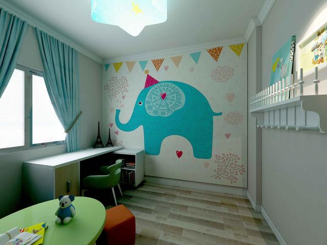 轻松对儿童房间进行装饰色彩设计几点问题注意到让装修变简单