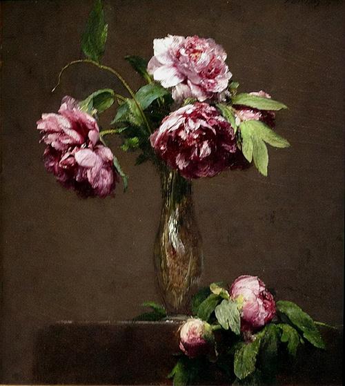 法国画家方汀拉突尔唯美古典花卉油画