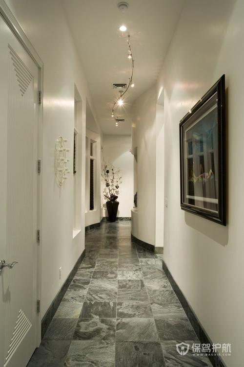 大门口有长走廊怎么装修大门口有长走廊装修效果图门口装修