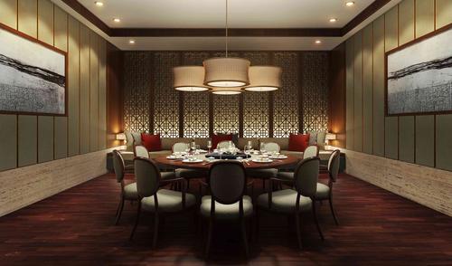 上海新中式特色婚宴餐厅设计酒店餐厅设计酒店餐厅装饰设计酒店