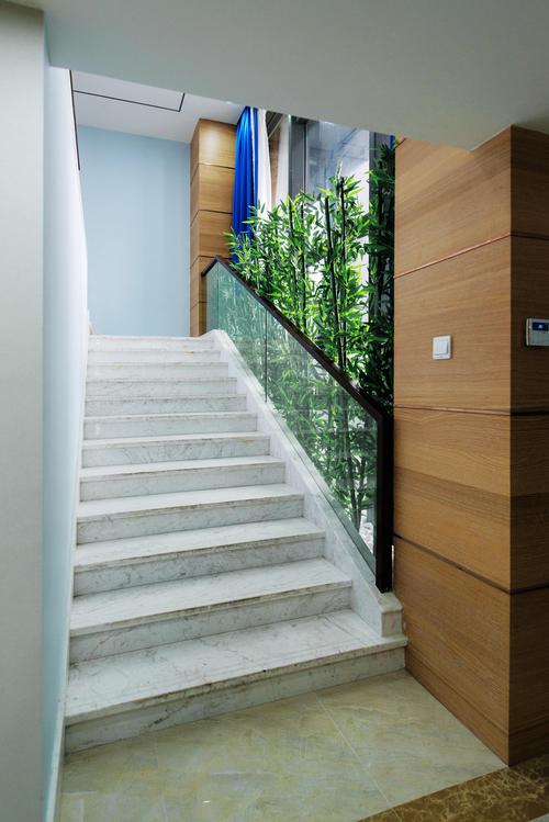 绿色人文办公楼设计楼梯图片813