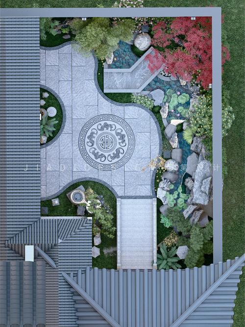 典雅的东方庭院丨蕴含情怀的中式设计