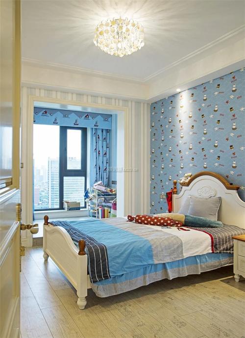 武汉三室一厅儿童房装修设计图2020装信通网效果图