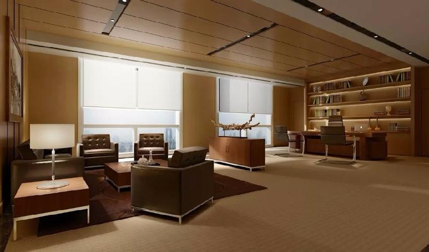 公司老板办公室室内装饰设计图片欣赏客厅现代简约客厅设计图片赏析
