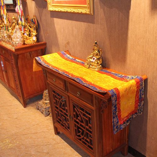 桌布藏式佛堂供桌手工家用寺庙桌旗密宗布藏式桌布