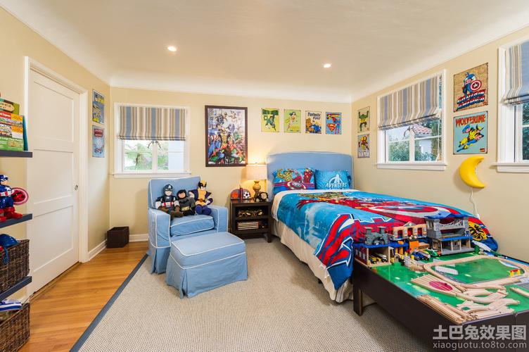 男儿童房卧室装修效果图大全2013图片设计图片赏析