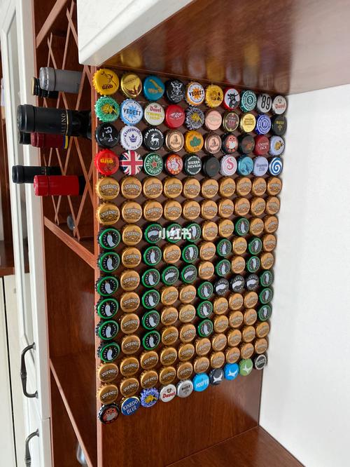 啤酒瓶盖装饰墙