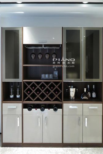 皮阿诺衣柜格调系列酒柜效果图品牌产品