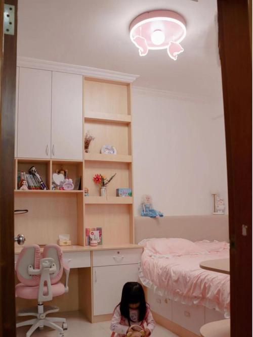 儿童房布置这样的女孩子房间真的很温馨