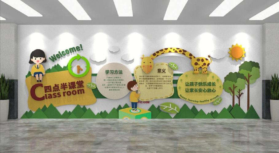 校园小学生幼儿园文化墙设计案例分享