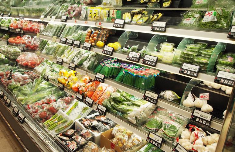 大型蔬菜超市室内装修效果图