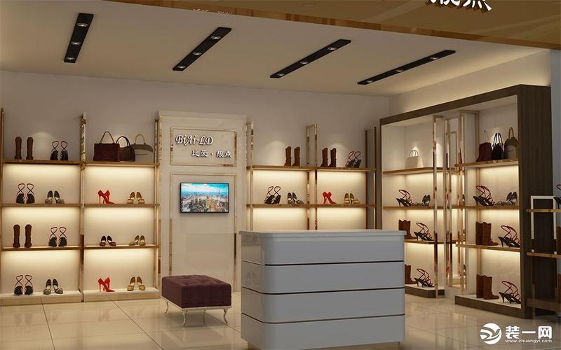 广州鞋店装修怎么设计鞋店装修多少钱设计图赏析