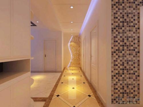 客厅走廊地板砖效果图大全2016图片家装客厅过道拼花地板砖的选择搭配