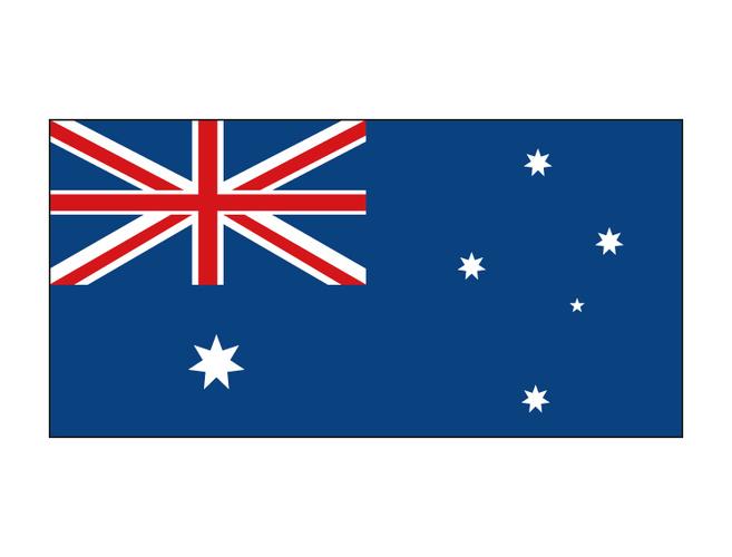 澳大利亚国旗矢量图