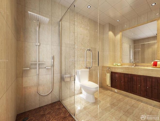 不同方式的淋浴隔断效果图设计让家居空间最豪华