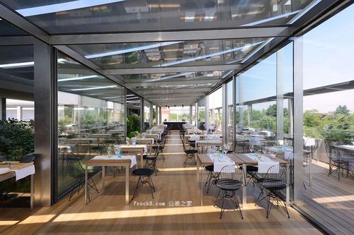 国外透明屋顶餐厅设计-terrazza餐厅