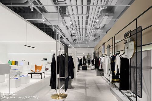 服装店展示架设计购物空间600m05设计图片赏析