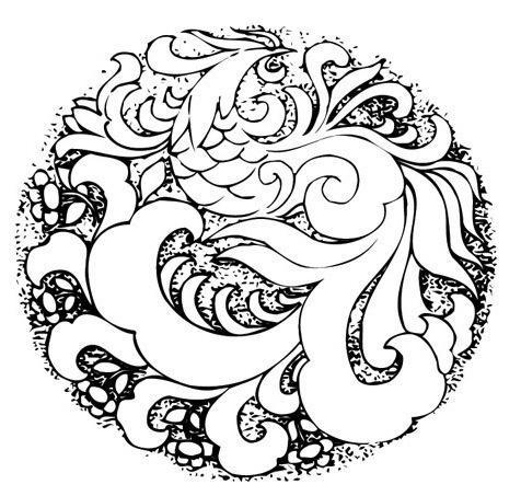 凤象征吉祥的神凤纹亦称凤鸟纹包括凤纹及各种鸟纹.