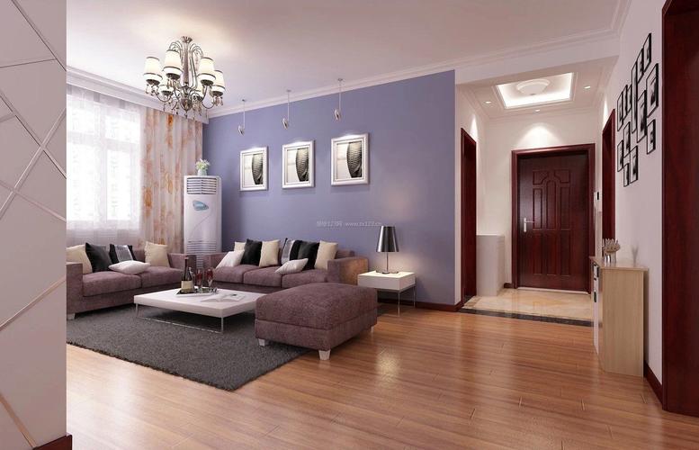 棕色木地板装修效果图颜色系是白色局部设计是木地板的装修色调效果