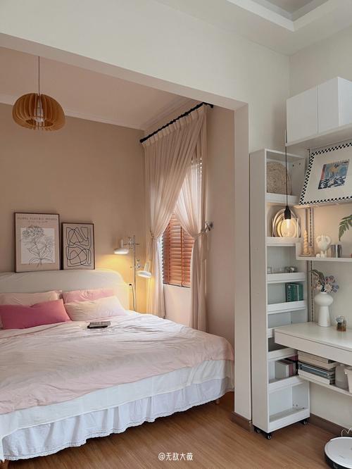 卧室装修6平米也能拥有法式奶油风卧室