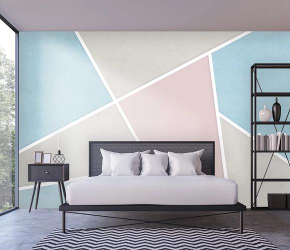 新品发布20款简约现代不规则几何图形客厅卧室背景墙