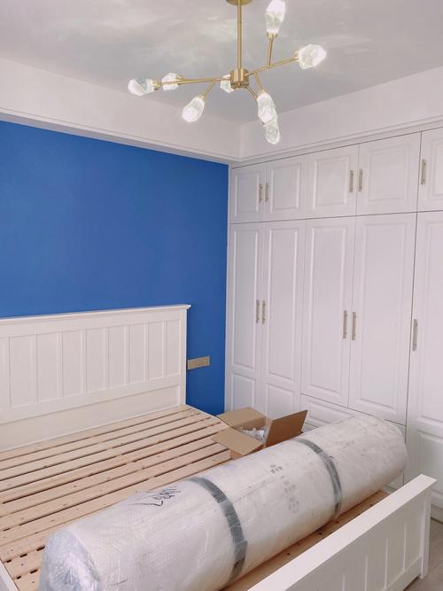 清清爽爽的蓝色卧室装修分享