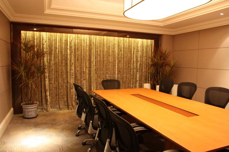 现代酒店会议室窗帘装修效果图片