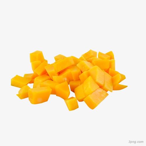 黄色芒果粒png素材透明免抠图片其他元素