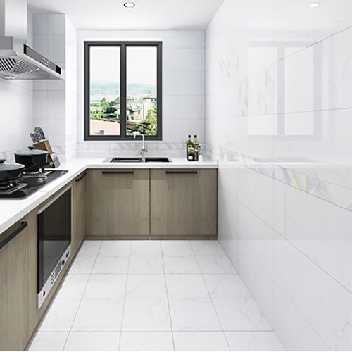 爵士白色镜面瓷砖300x600厨房卫生间墙砖防滑耐磨釉面砖