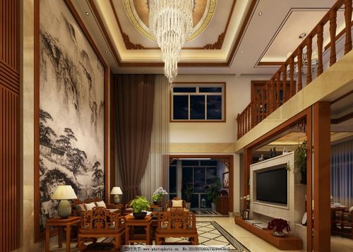 600平米现代简约复式楼客厅装修效果图复式楼客厅家具图片相关的装修