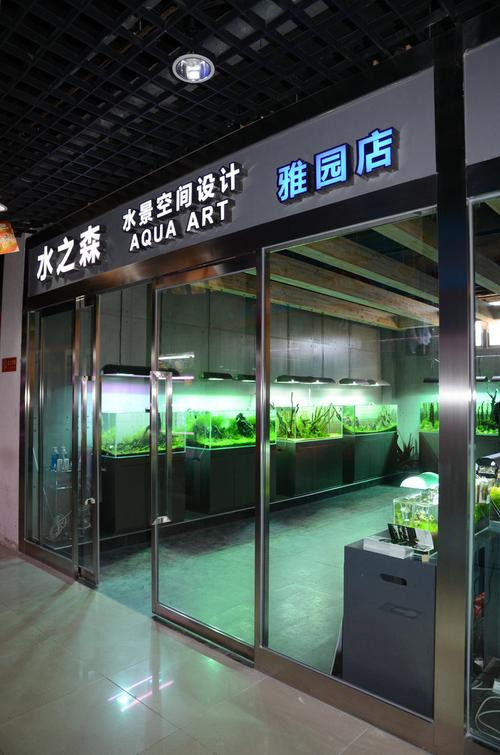 国内水族店水草缸造景北京尺寸设计水之森水景空间设计