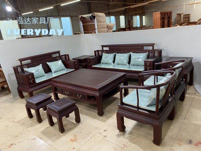 红木家具新中式沙发
