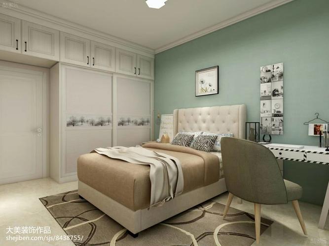 面积70平小户型卧室现代装修图片欣赏设计图片赏析