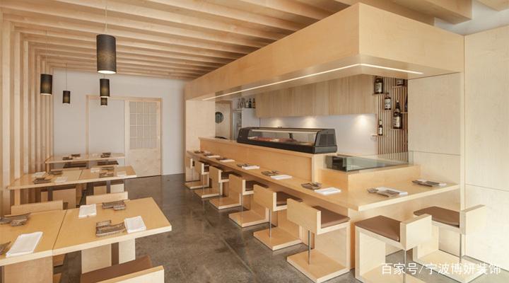 宁波日式拉面馆装修特点打造简约餐饮空间
