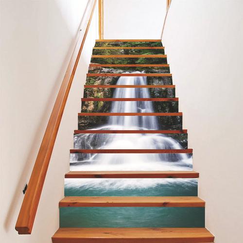 新款台阶楼梯美化装饰地板无缝贴纸