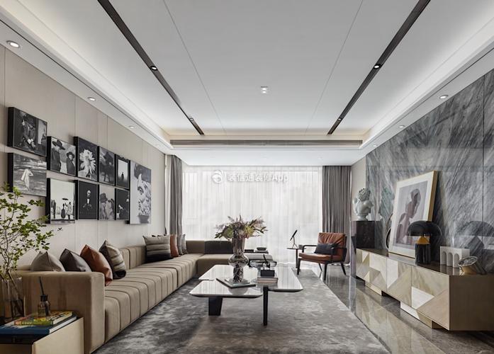 200平方米房子客厅沙发装潢设计图装信通网效果图