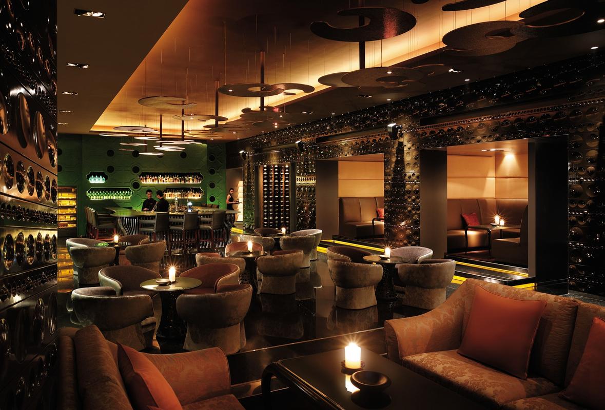 上海浦东香格里拉饭店酒吧图片上海酒吧酒吧装修设计香格里拉饭店