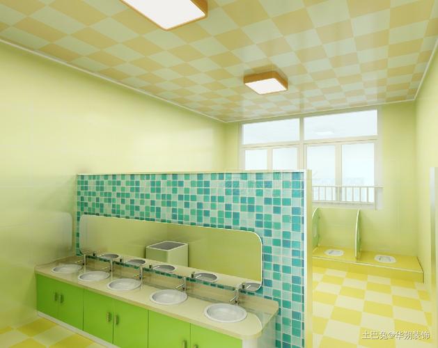 幼儿园卫生间卫生间现代简约1500m05设计图片赏析