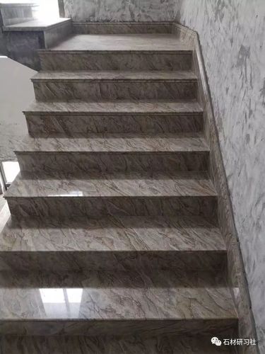 在磨边开防滑槽等后续加工工序操作简易做楼梯踏步一般还会在大理石