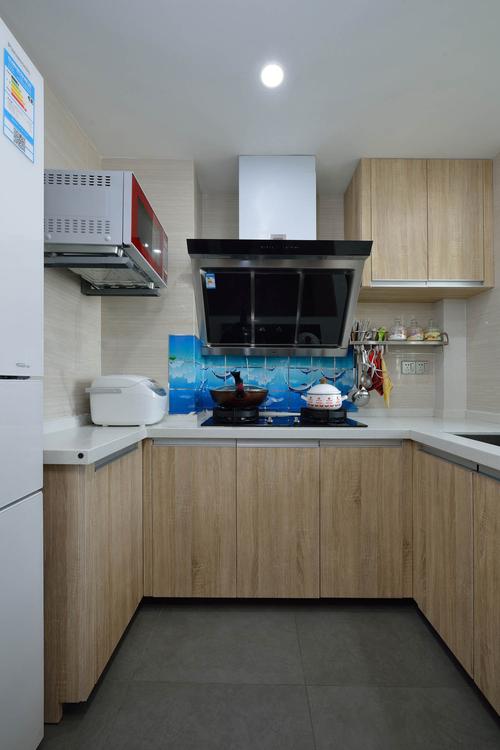 风格家厨房设计图98简约二居室装修厨房搭配图现代简约风两居厨房