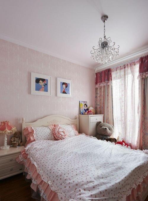 效果图名称温馨女生卧室装修效果图尺寸770x1105大小115kb标签