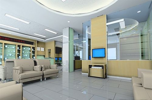 医疗室室内设计装修效果图