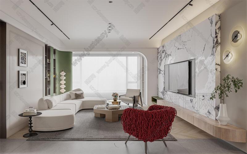 3d现代客厅模型下载3d现代客厅max模型免费下载建e室内设计网