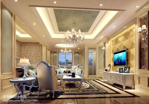 精美95平方三居客厅欧式装饰图片欣赏客厅欧式豪华客厅设计图片赏析