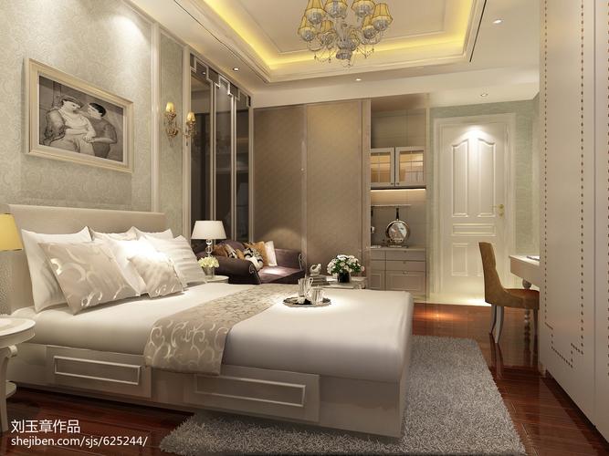 大全卧室卧室现代简约60m05样板间设计图片赏析