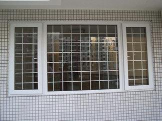 家庭隐形阳台防盗窗装修效果图大全